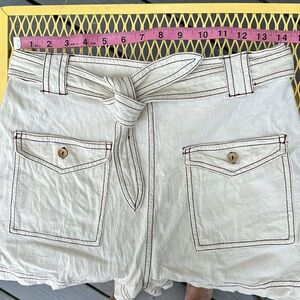 Free People Shorts Tie Waist